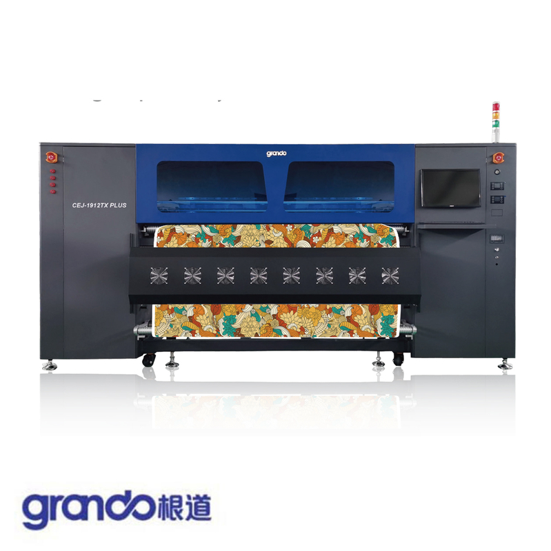 19m Industrial High Speed Dye Sublimation Printer With Twelve I3200 A1 Print Heads Buy Grando 6421